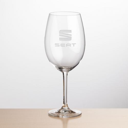 Corporate Gifts, Recognition Gifts and Desk Accessories - Etched Barware - Wine Glasses - Blyth Wine - Deep Etch