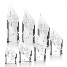 Employee Gifts - Vertex Diamond Crystal Award