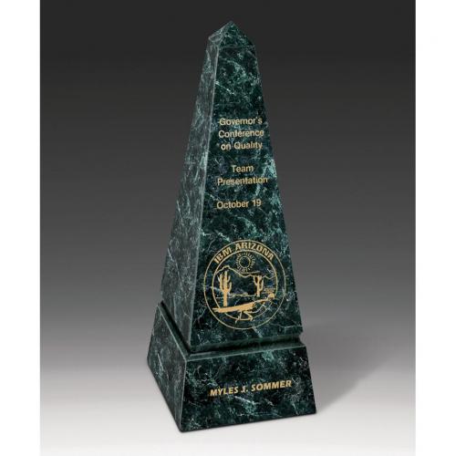 Corporate Awards - Marble & Granite Corporate Awards - Marble Obelisk Stone Award