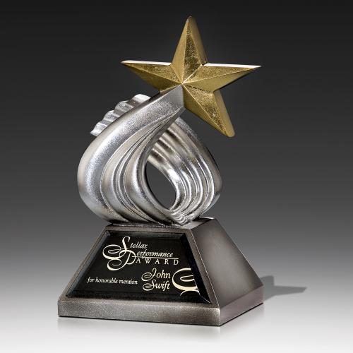 Corporate Awards - Resin Awards - Stellar Award Cast Resin Award