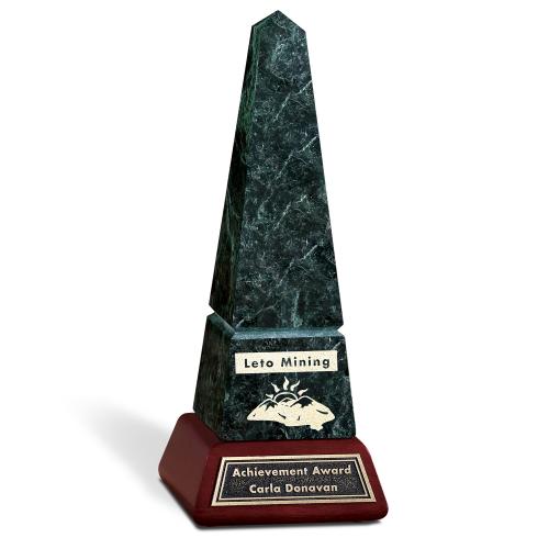 Corporate Awards - Marble & Granite Corporate Awards - Marble Obelisk Stone Award