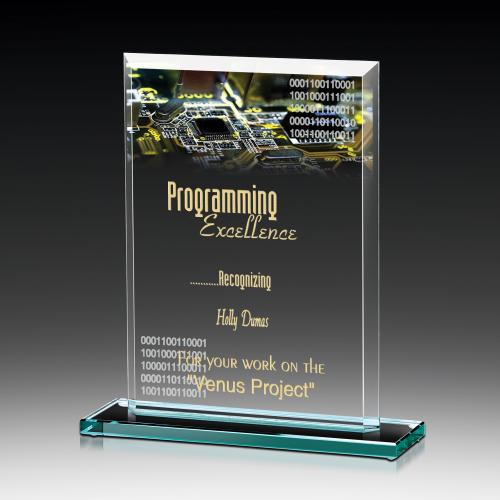 Corporate Awards - Glass Awards - Divulgence Glass Award