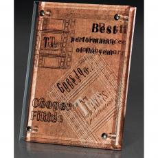 Arabesque Copper Plaque - Corporate Awards