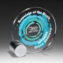 Silver Geo Acrylic Award
