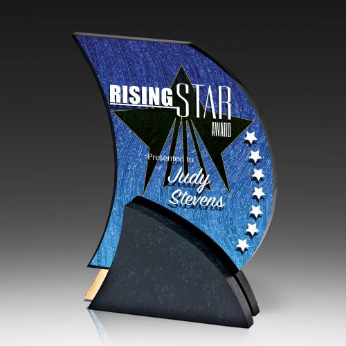Corporate Awards - Acrylic Corporate Awards - Charcoal Contour Acrylic Award