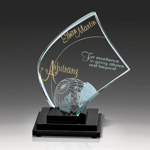 Corporate Awards - Glass Awards - Apollo Glass Award