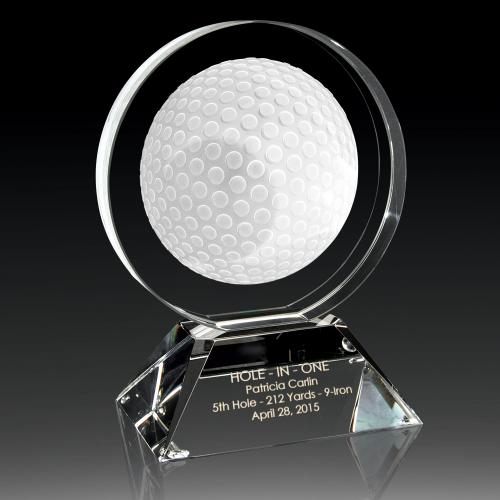 Corporate Awards - Sports Awards - Golf Awards - Golf Glow Golf Award