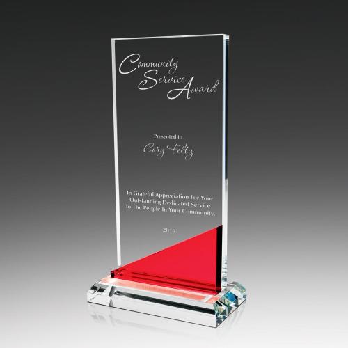 Corporate Awards - Crystal Awards - Versatile Crystal Award