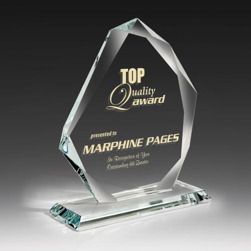 Corporate Awards - Glass Awards - Tribute Glass Award