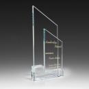 Angled Upright Glass Award