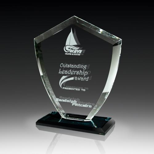 Corporate Awards - Glass Awards - Velocity Glass Award