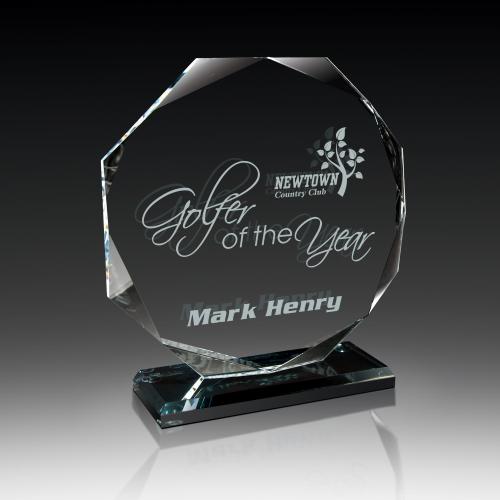 Corporate Awards - Glass Awards - Inclination Glass Award