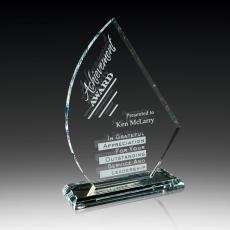 Employee Gifts - Crescentric Glass Award
