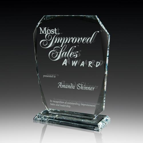 Corporate Awards - Glass Awards - Candela Glass Award