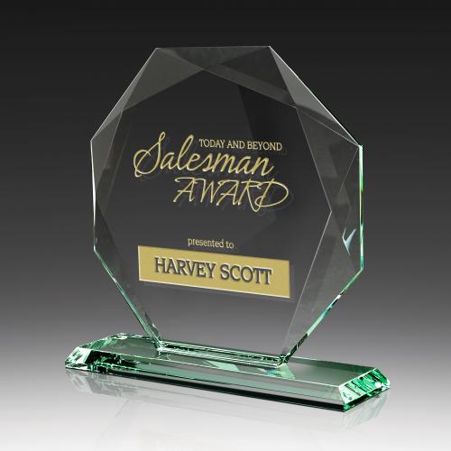 Corporate Awards - Glass Awards - Amulet Glass Award