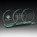 Jade Trio Glass Award