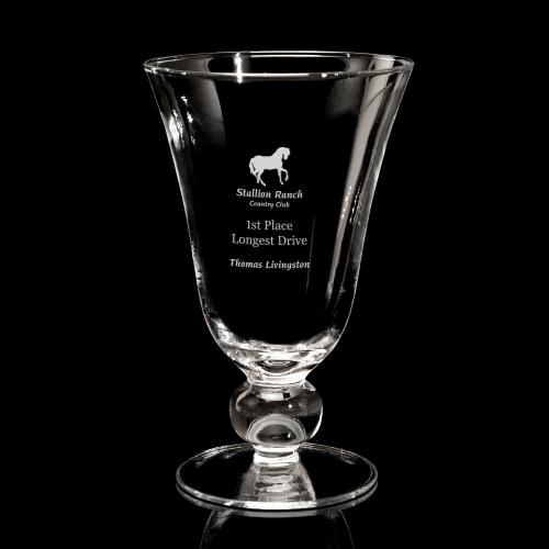 Corporate Awards - Crystal Awards - Vase and Bowl Awards - Adagio Vase