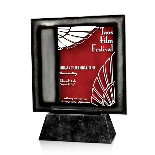 Corporate Awards - Glass Awards - Art Glass Awards - Radiant Ruby Art Glass