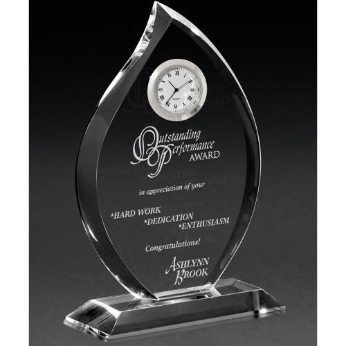 Corporate Gifts, Recognition Gifts and Desk Accessories - Clocks - Flare Clock