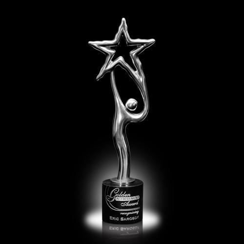 Corporate Awards - Metal Awards - Argent Star Cast Metal Award