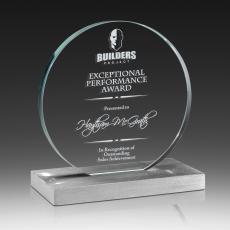 Employee Gifts - Leverage Glass Award
