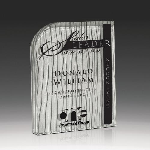 Corporate Awards - Glass Awards - Incurvate Glass Award