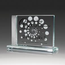 Employee Gifts - Emphasize Glass Award