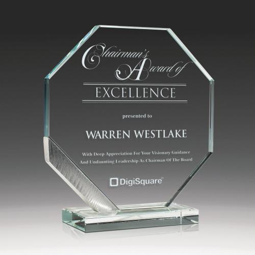 Corporate Awards - Glass Awards - Octennial Glass Award