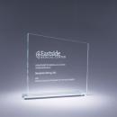 Midtown Clear Optical Crystal Angle Top Award