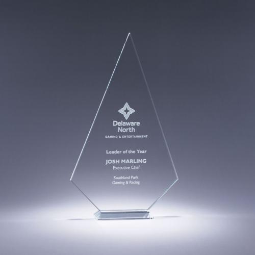 Corporate Awards - Crystal Awards - Diamond Awards - Prosperity Clear Optical Crystal Diamond Award