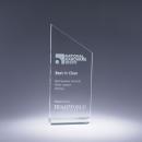Clear Optical Crystal Transcend Trophy Award