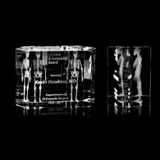 Employee Gifts - Hexagram Crystal Award