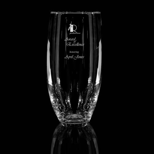 Corporate Awards - Crystal Awards - Vase and Bowl Awards - Volante Vase