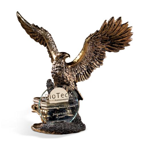 Corporate Awards - Crystal Awards - Eagle Awards - Take Flight Eagle Award