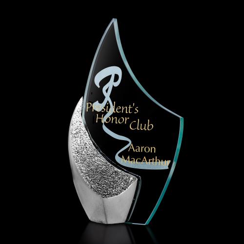 Corporate Awards - Glass Awards - Jade Glass Awards - Fini Glass Award