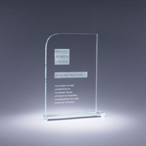Corporate Awards - Clear Optical Crystal Current Professional Recognition Award