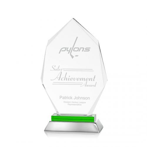 Corporate Awards - Nebraska Green Arch & Crescent Metal Award