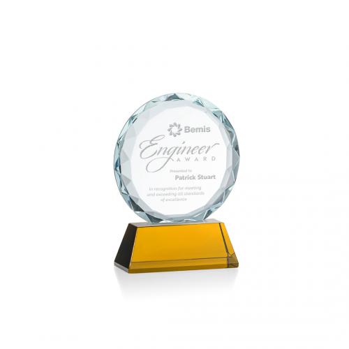 Corporate Awards - Stratford Amber Circle Crystal Award