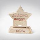 Star on Base Desk Stone Resin Award