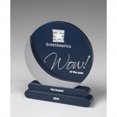 Employee Gifts - Small Crescent Stone Resin Award