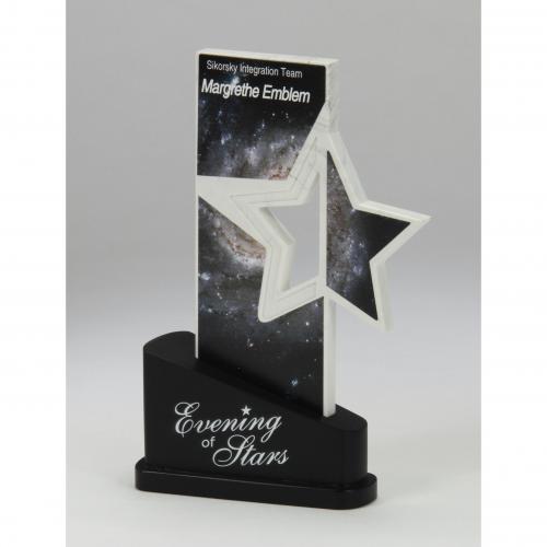 Corporate Awards - Marble & Granite Corporate Awards - Reflection Star Stone Resin Award