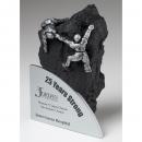 Small Triumph Stone Resin Award