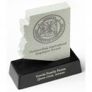 State Salute Desk Stone Resin Award