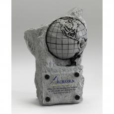 Employee Gifts - Weight of the World Stone Resin Award