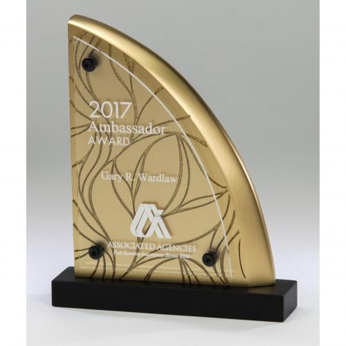 Corporate Awards - Marble & Granite Corporate Awards - Avant Garde Stone Resin Award - Deco