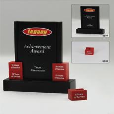 Employee Gifts - Slider Perpetual Stone Resin Award Base