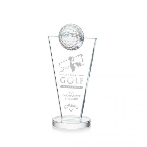 Corporate Awards - Slough Golf Starfire Spheres Crystal Award
