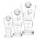 Slough Golf Starfire Spheres Crystal Award
