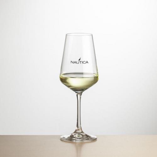 Corporate Gifts, Recognition Gifts and Desk Accessories - Etched Barware - Wine Glasses - Cannes Wine - Imprinted