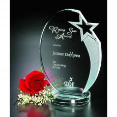 Employee Gifts - Royal Optical Crystal Rising Star Award